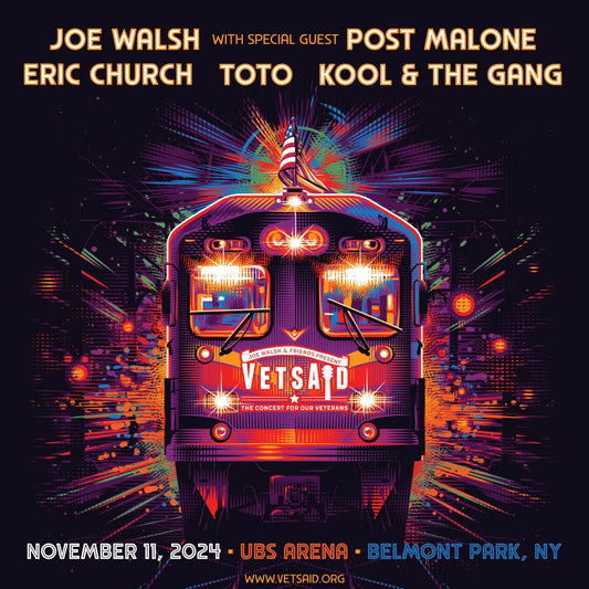 SPECIAL GUEST POST MALONE TO JOIN JOE WALSH FOR HISTORIC COLLABORATION AT VETSAID 2024