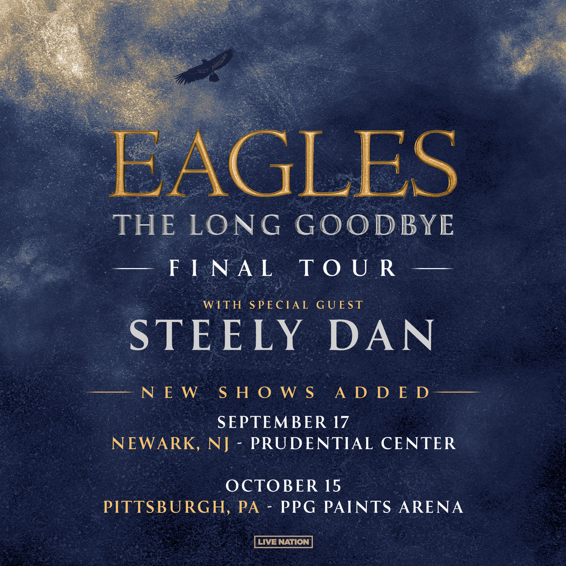 Eagles Announce New Dates to “The Long Goodbye” Tour