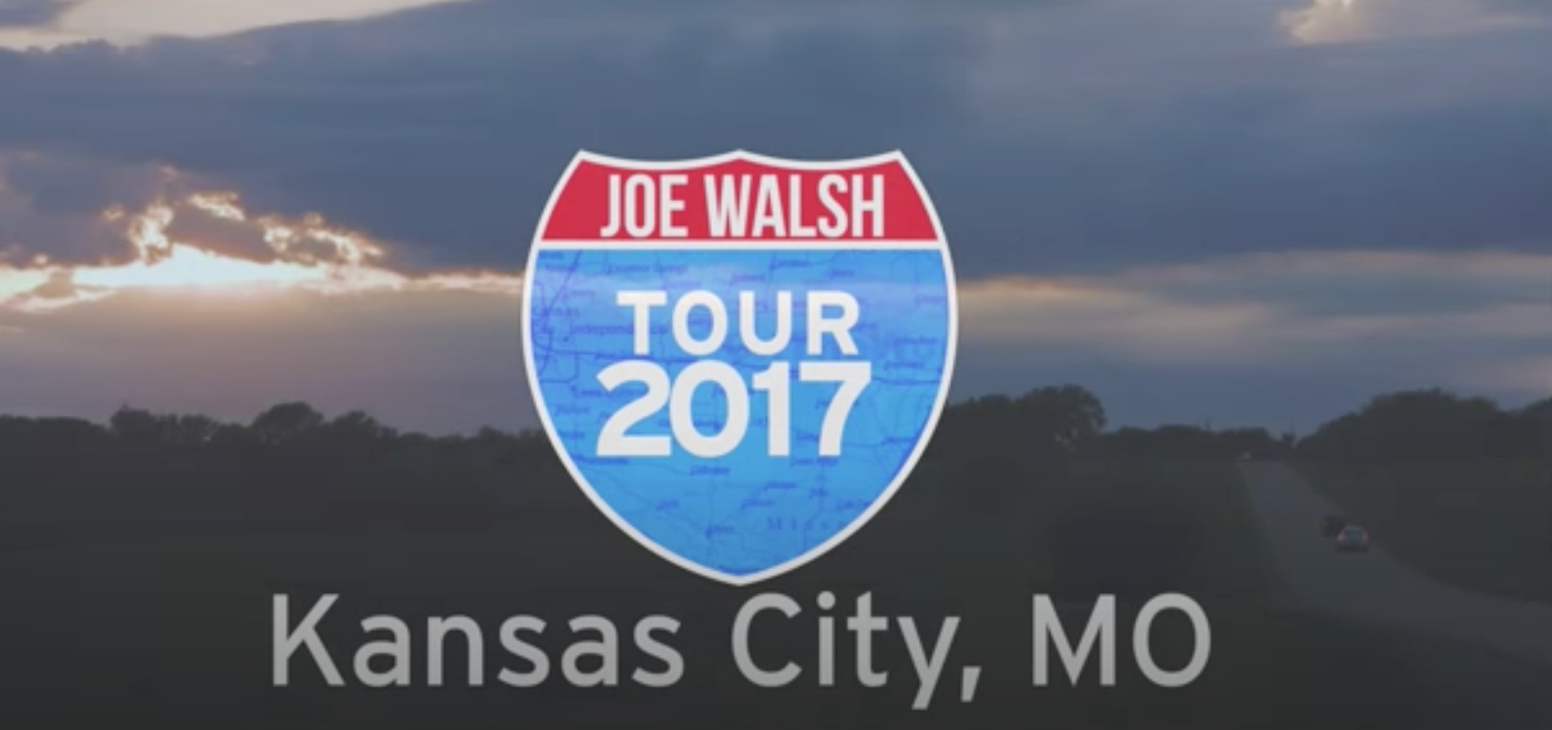 Load video: oe Walsh Tour 2017 Kansas City, MO Wrap Up